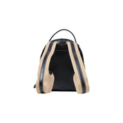 Love Moschino Black Polyurethane Backpack