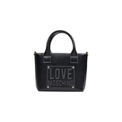 Love Moschino Black Polyurethane Small Handbag