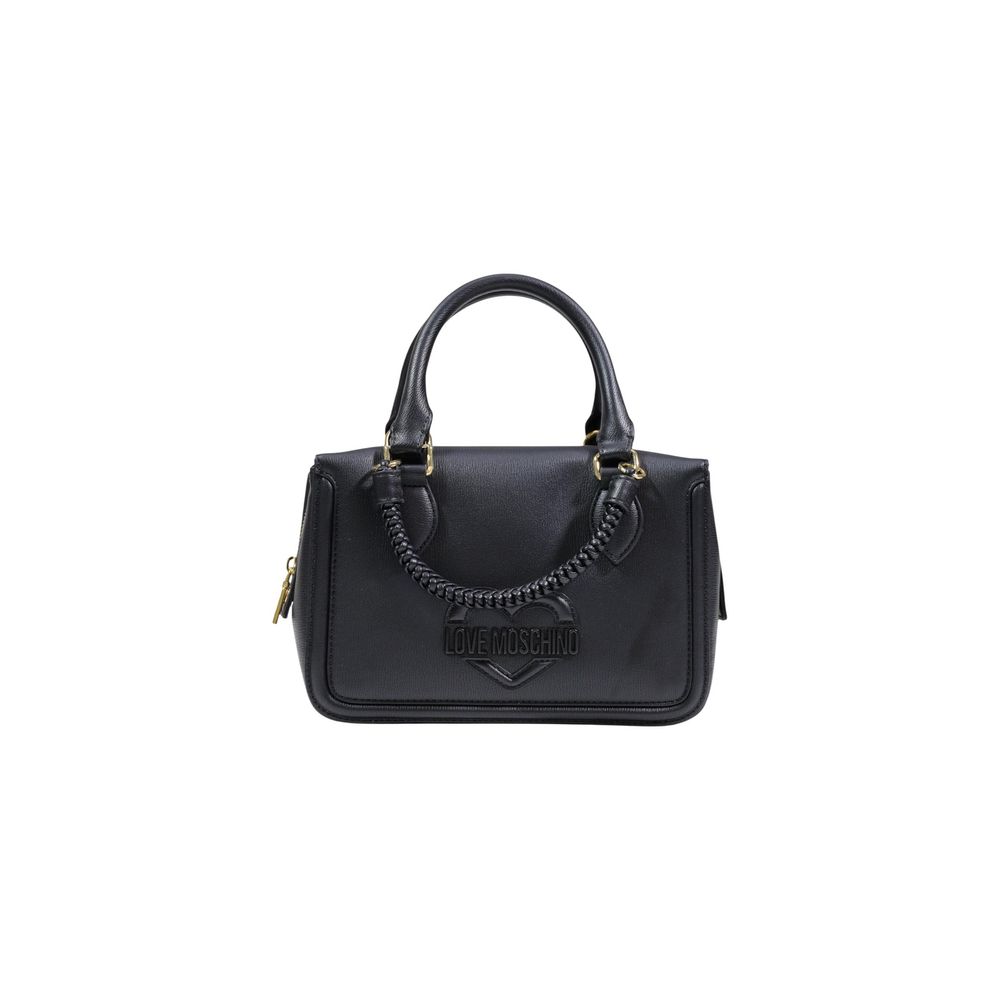 Love Moschino Black Polyurethane Handbag