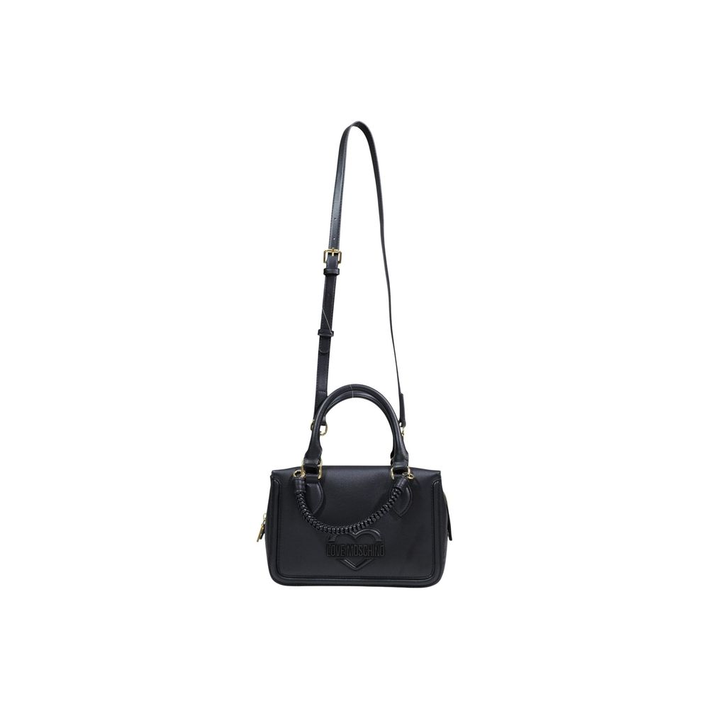 Love Moschino Black Polyurethane Handbag