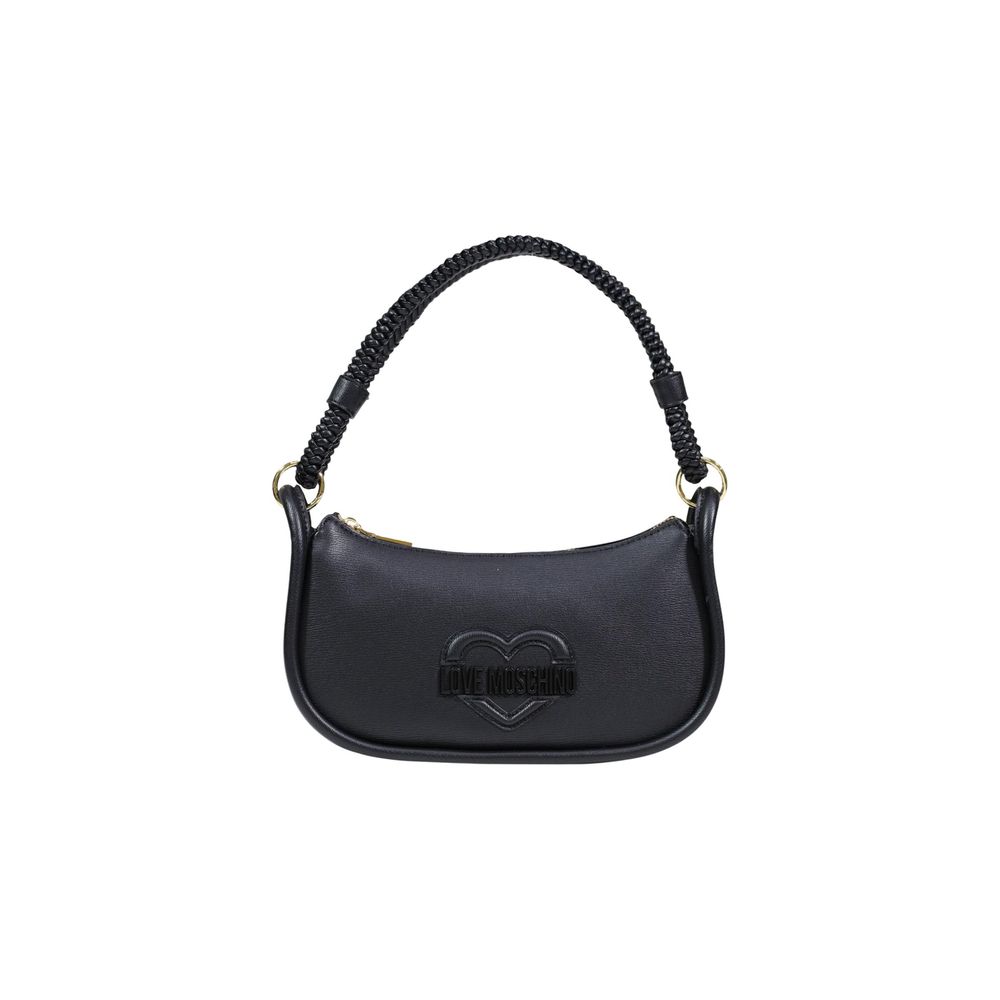 Love Moschino Black Polyurethane Handbag