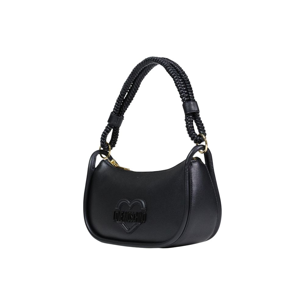 Love Moschino Black Polyurethane Handbag