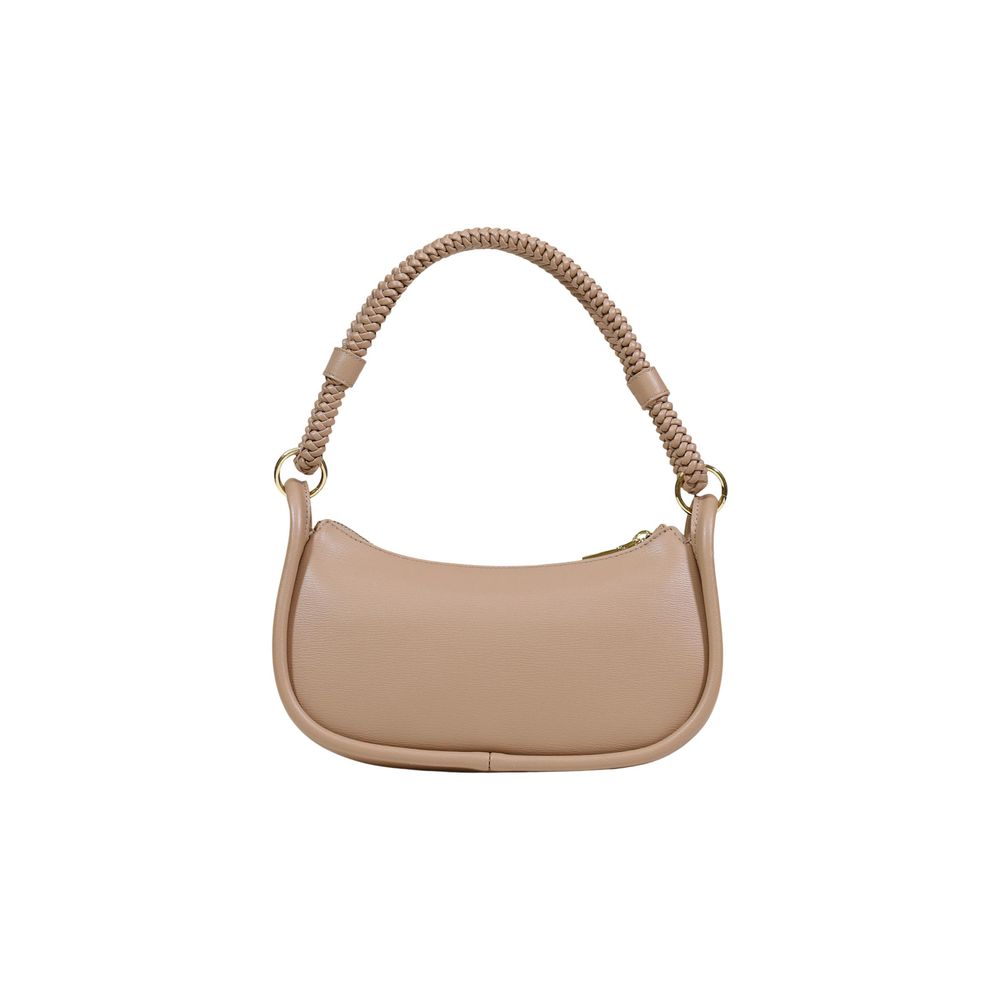 Love Moschino Beige Polyurethane Handbag