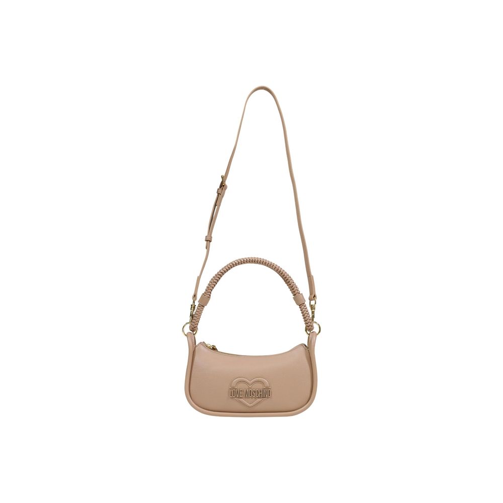 Love Moschino Beige Polyurethane Handbag