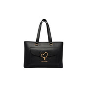 Love Moschino Black Polyurethane Handbag