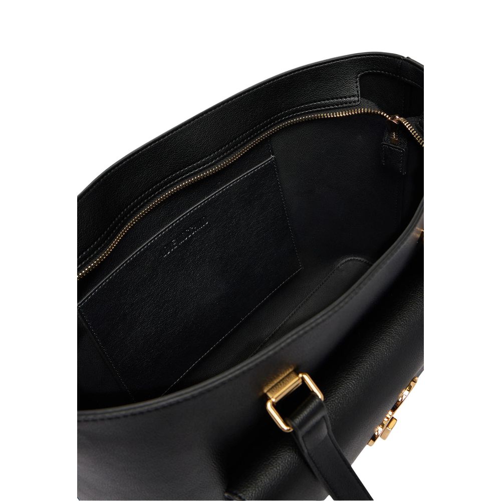 Love Moschino Black Polyurethane Handbag