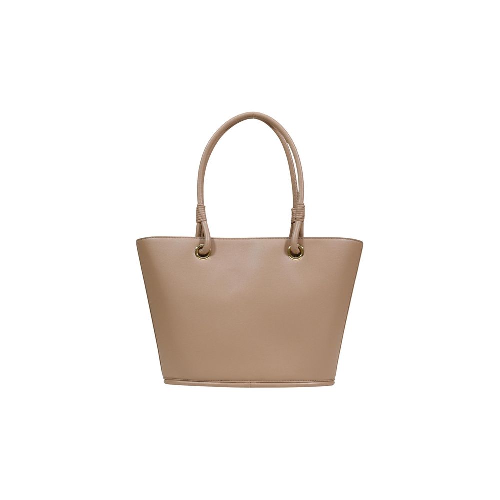 Love Moschino Beige Polyurethane Handbag