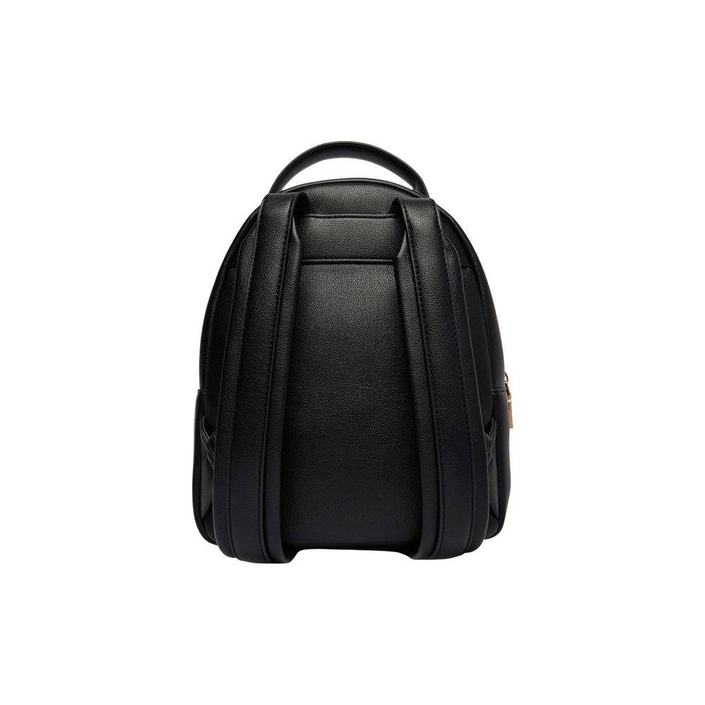 Love Moschino Black Polyurethane Backpack