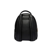 Love Moschino Black Polyurethane Backpack