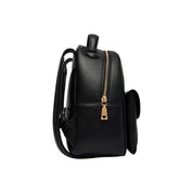 Love Moschino Black Polyurethane Backpack