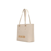 Love Moschino Beige Polyurethane Handbag