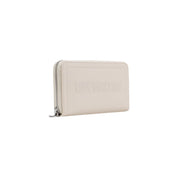 Love Moschino Beige Polyurethane Large Wallet