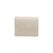 Love Moschino Beige Polyurethane Wallet