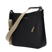 Michael Kors Black Leather Crossbody Bag