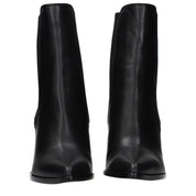 Jimmy Choo Black Leather Ankle Boots