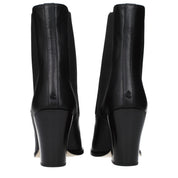 Jimmy Choo Black Leather Ankle Boots