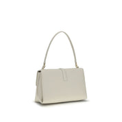 Ferragamo White Calf Leather Shoulder Bag