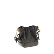 Saint Laurent Black Lambskin Shoulder Bag
