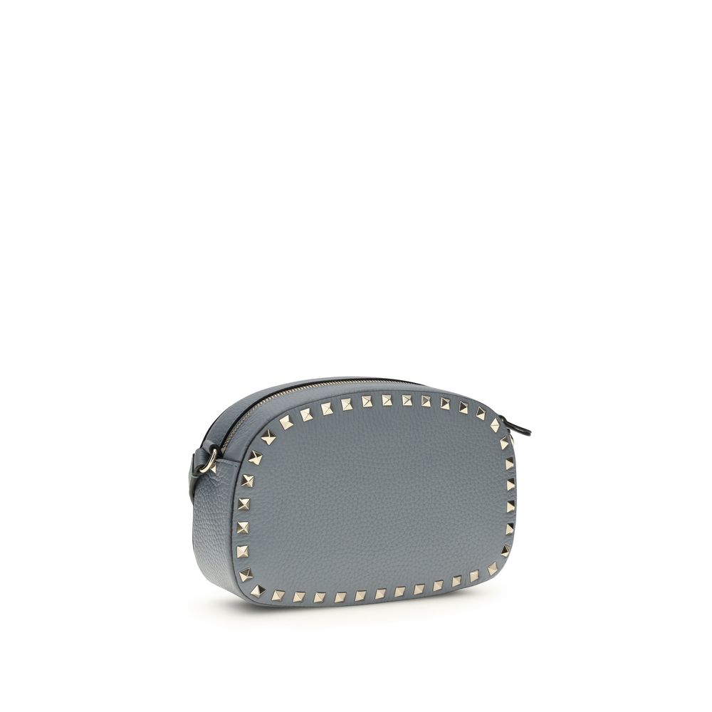 Valentino Garavani Garnet Calf Leather Shoulder Bag