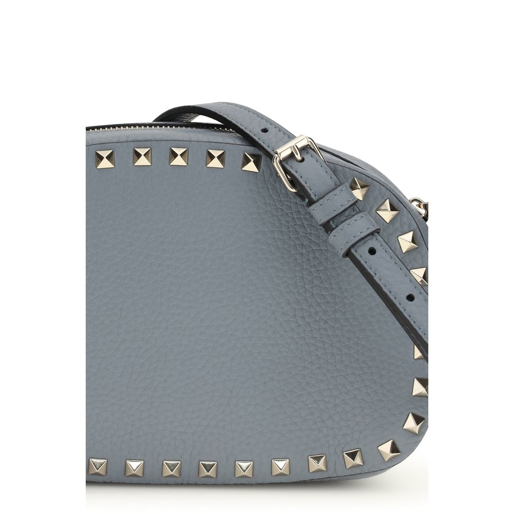 Valentino Garavani Garnet Calf Leather Shoulder Bag