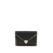 Valentino Garavani Garnet Calf Leather Shoulder Bag