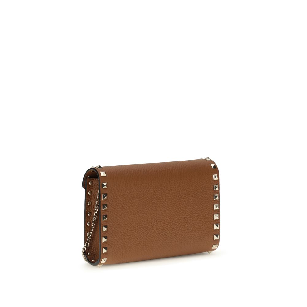 Valentino Garavani Bicolor Calf Leather Wallet