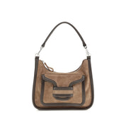 Pierre Hardy Brown Calf Leather Shoulder Bag