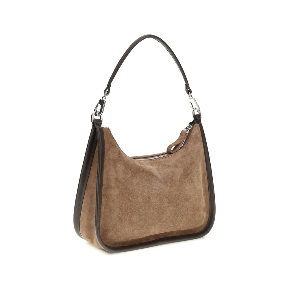 Pierre Hardy Brown Calf Leather Shoulder Bag