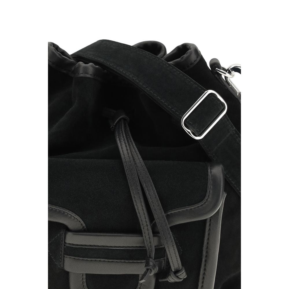 Pierre Hardy Black Calf Leather Alpha Bucket Bag