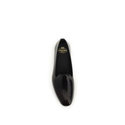 Church's Purple Calf Leather Slip-On Loafers