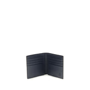 Valentino Garavani Blue Calf Leather Wallet