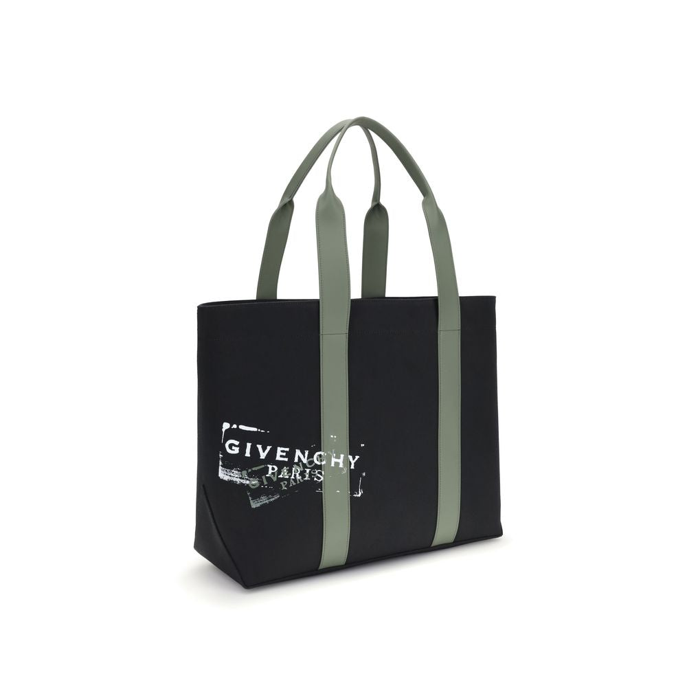 Givenchy Black Cotton Tote Bag