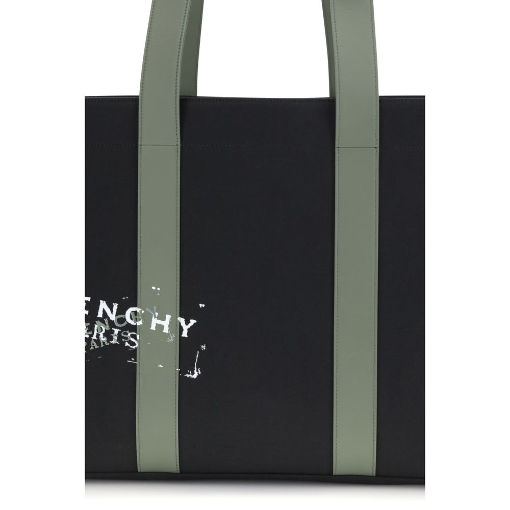 Givenchy Black Cotton Tote Bag