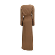 Petar Petrov Brown Silk Casual Dress