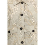 Brunello Cucinelli Beige Cotton-blend Jacket