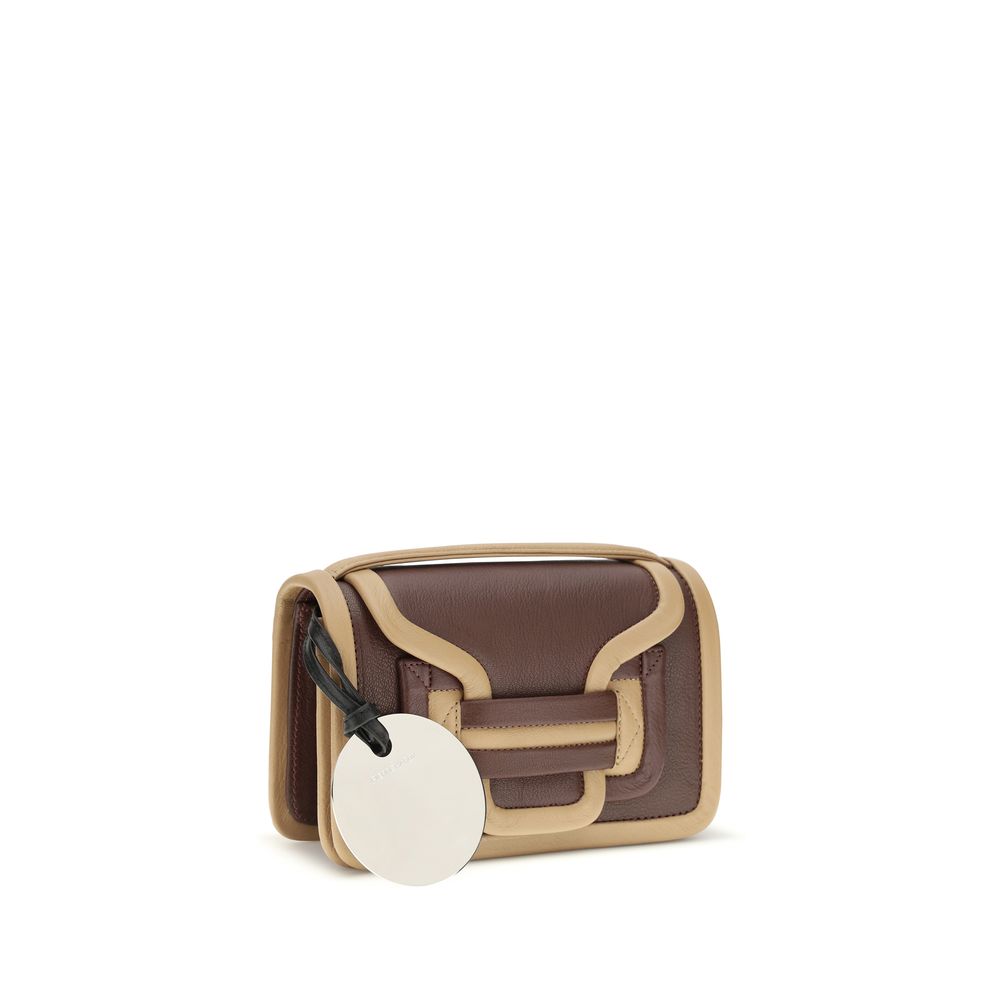 Pierre Hardy Brown Calf Leather Shoulder Bag