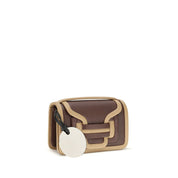 Pierre Hardy Brown Calf Leather Shoulder Bag