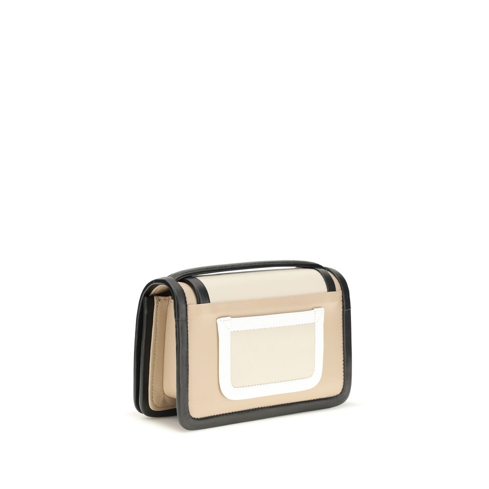 Pierre Hardy Beige Calf Leather Shoulder Bag