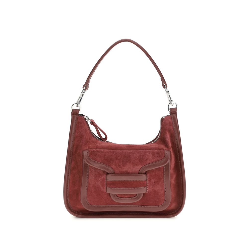 Pierre Hardy Bordeaux Calf Leather Shoulder Bag
