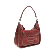 Pierre Hardy Bordeaux Calf Leather Shoulder Bag