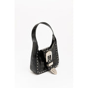 Moschino Multi-Black Viscose Handbag