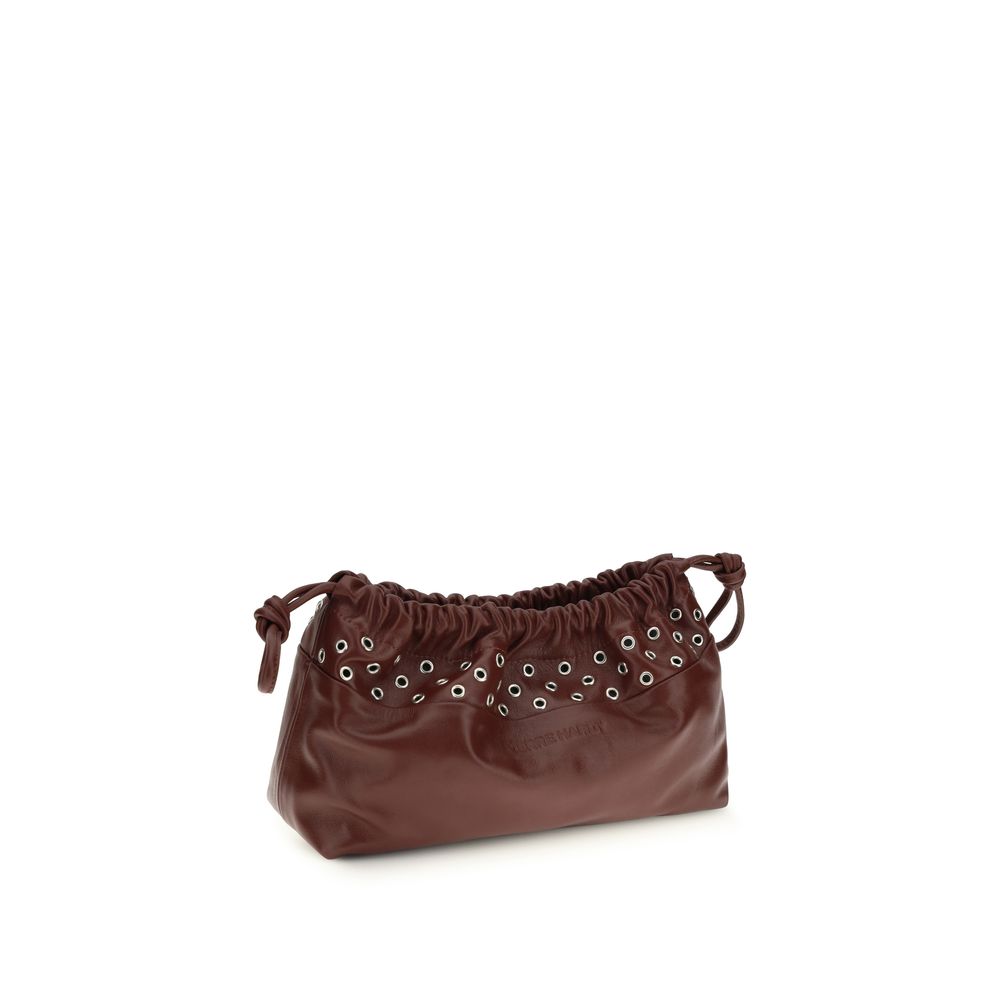 Pierre Hardy Bordeaux Calf Leather Shoulder Bag