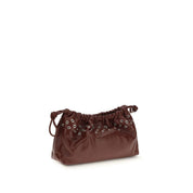 Pierre Hardy Bordeaux Calf Leather Shoulder Bag