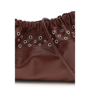 Pierre Hardy Bordeaux Calf Leather Shoulder Bag
