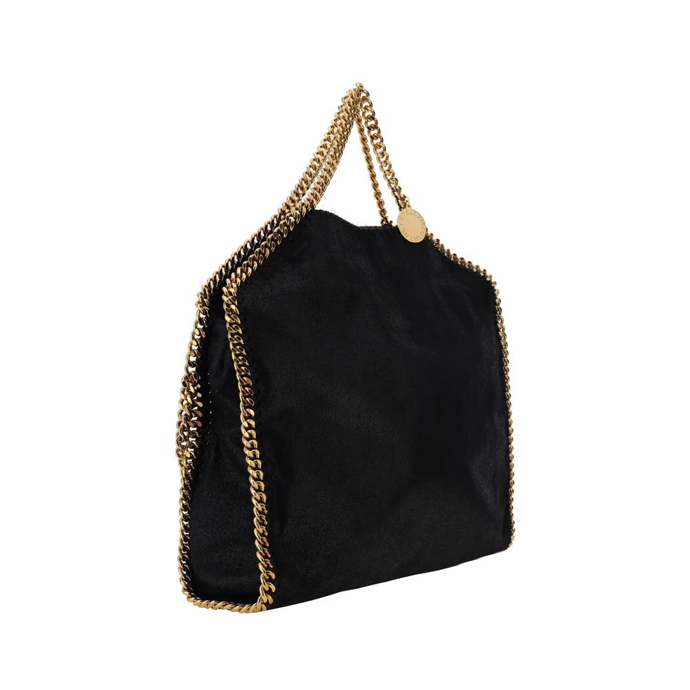 Stella McCartney Black Faux Leather Shoulder Bag