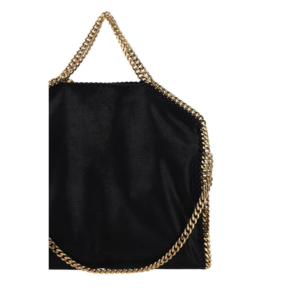 Stella McCartney Black Faux Leather Shoulder Bag