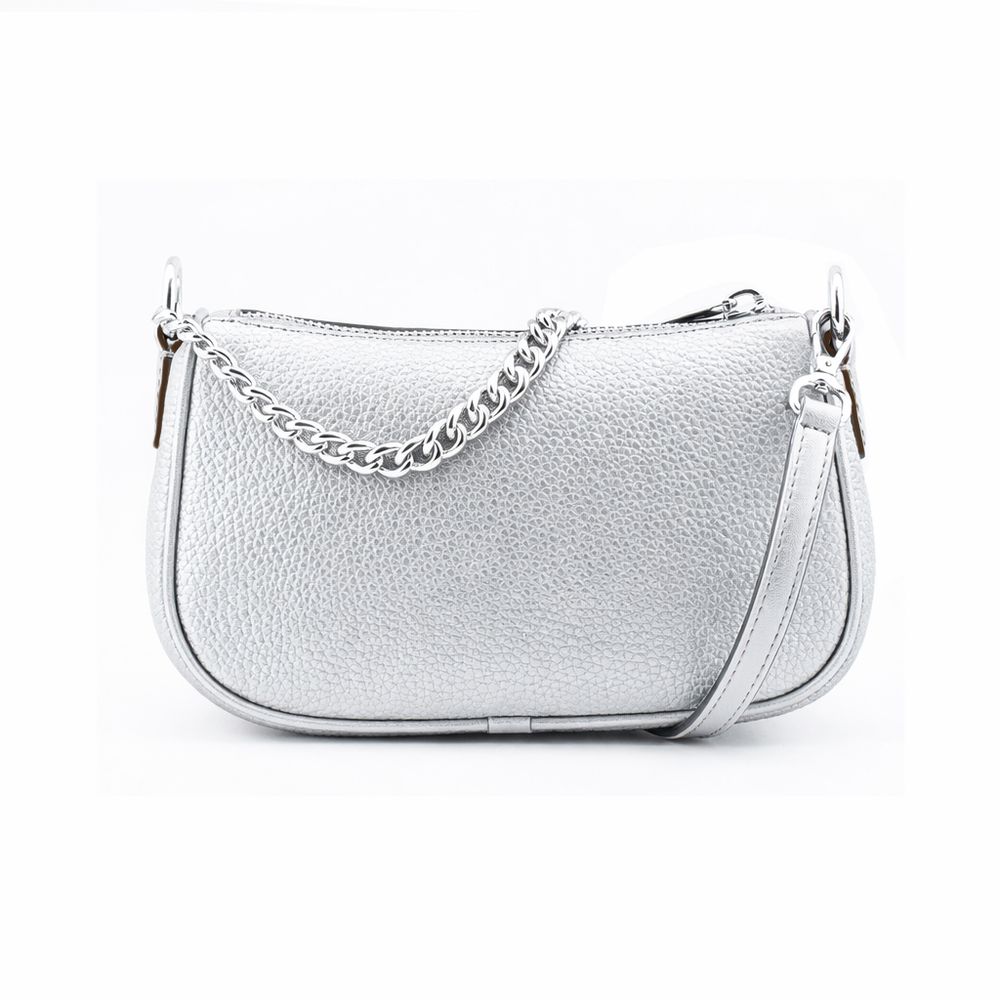 Michael Kors Grey Faux Fur Shoulder Bag