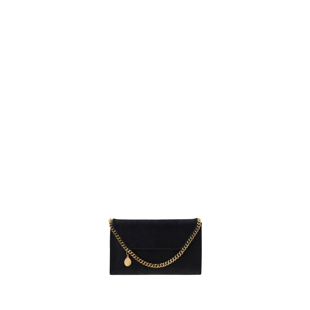 Stella McCartney Black Polyester Falabella Crossbody Bag