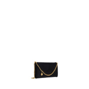 Stella McCartney Black Polyester Falabella Crossbody Bag