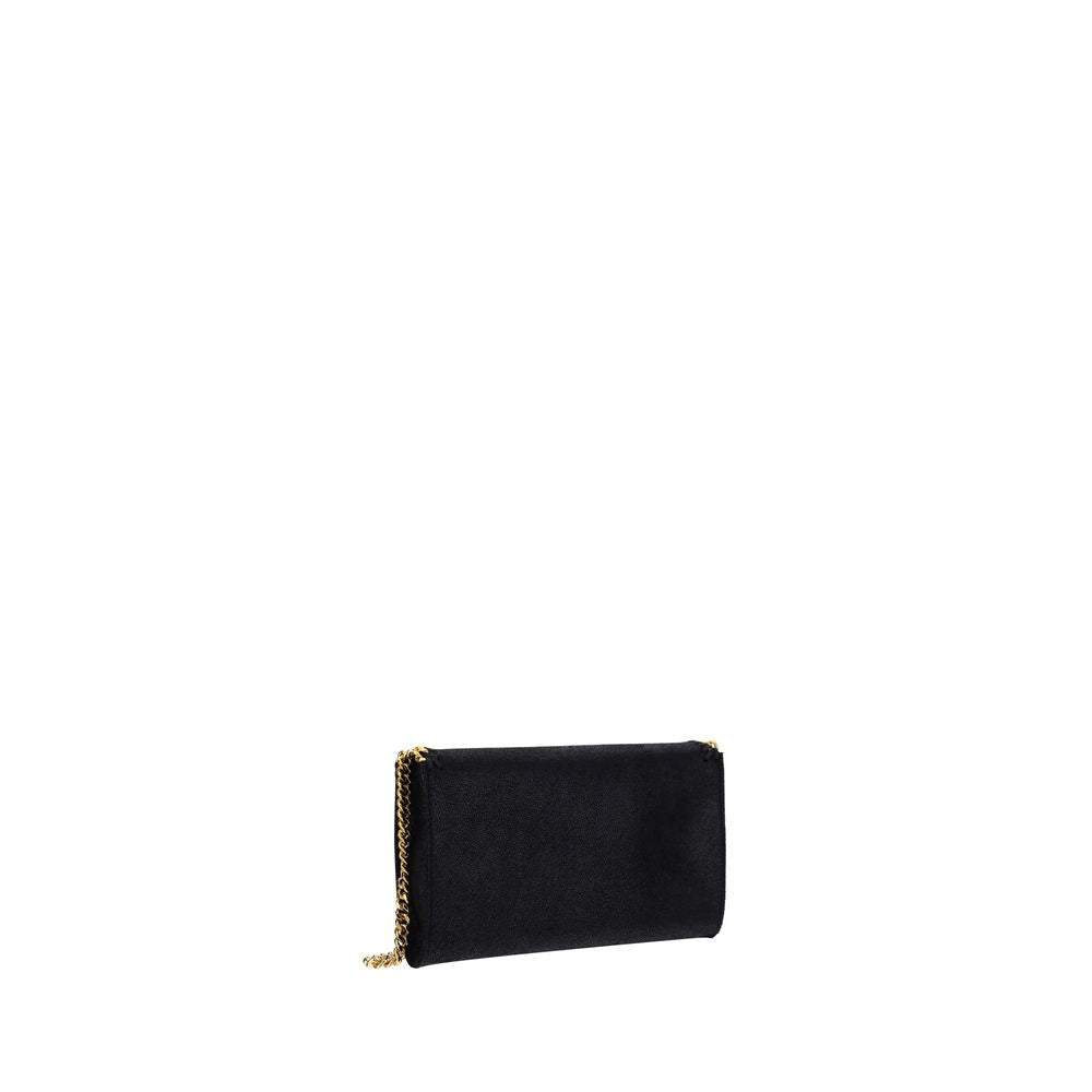 Stella McCartney Black Polyester Falabella Crossbody Bag